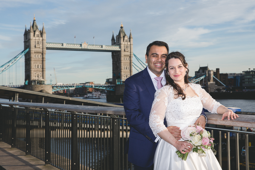 Wedding Photographer for a Thames River Cruise in London
